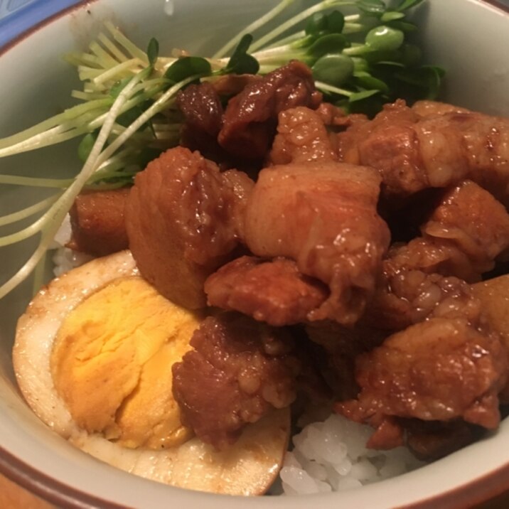 豚バラで簡単！魯肉飯